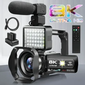 Caméra vidéo intégrée 8K 15FPS