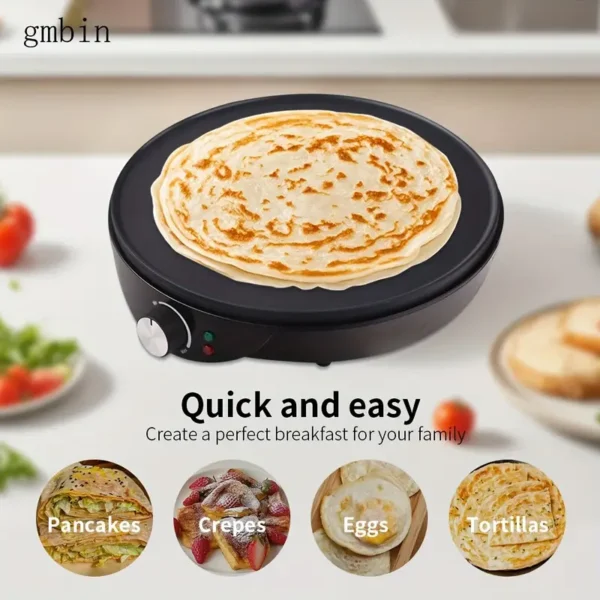 Machine à crêpes et omelettes électrique – Image 6