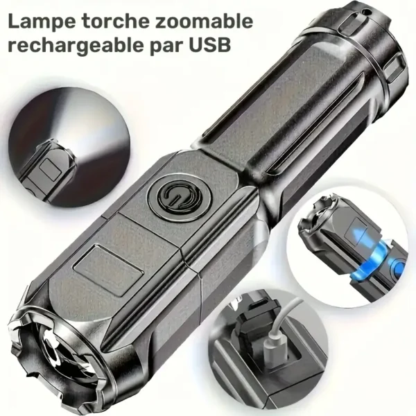 Lampe de Poche à Focalisation – Image 4