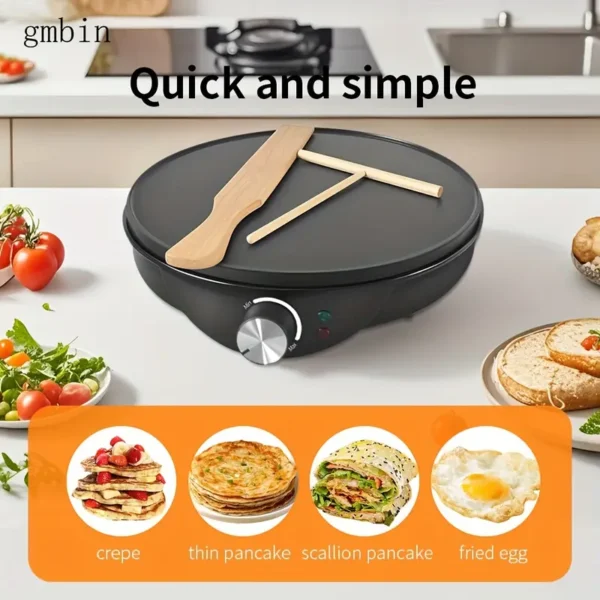 Machine à crêpes et omelettes électrique – Image 2